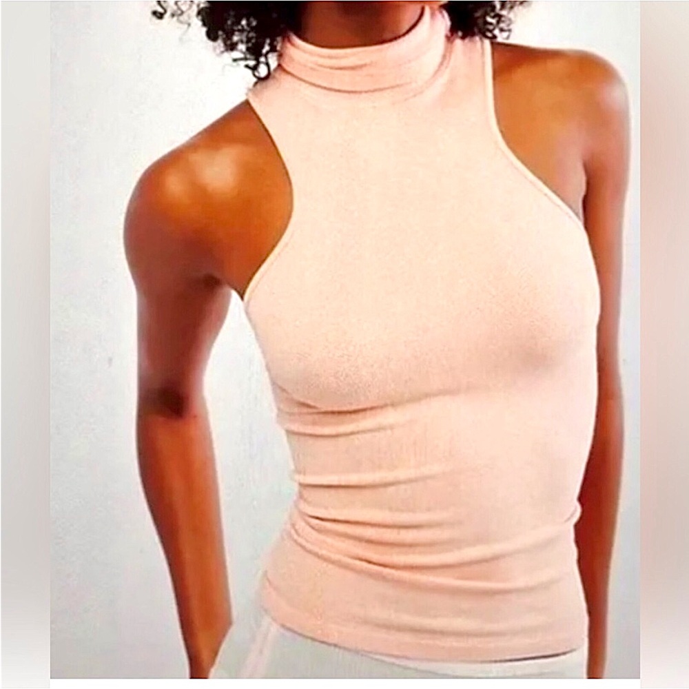 Free People Always Ready Seamless Turtleneck Tank